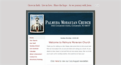 Desktop Screenshot of palmyramoravian.org