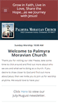Mobile Screenshot of palmyramoravian.org